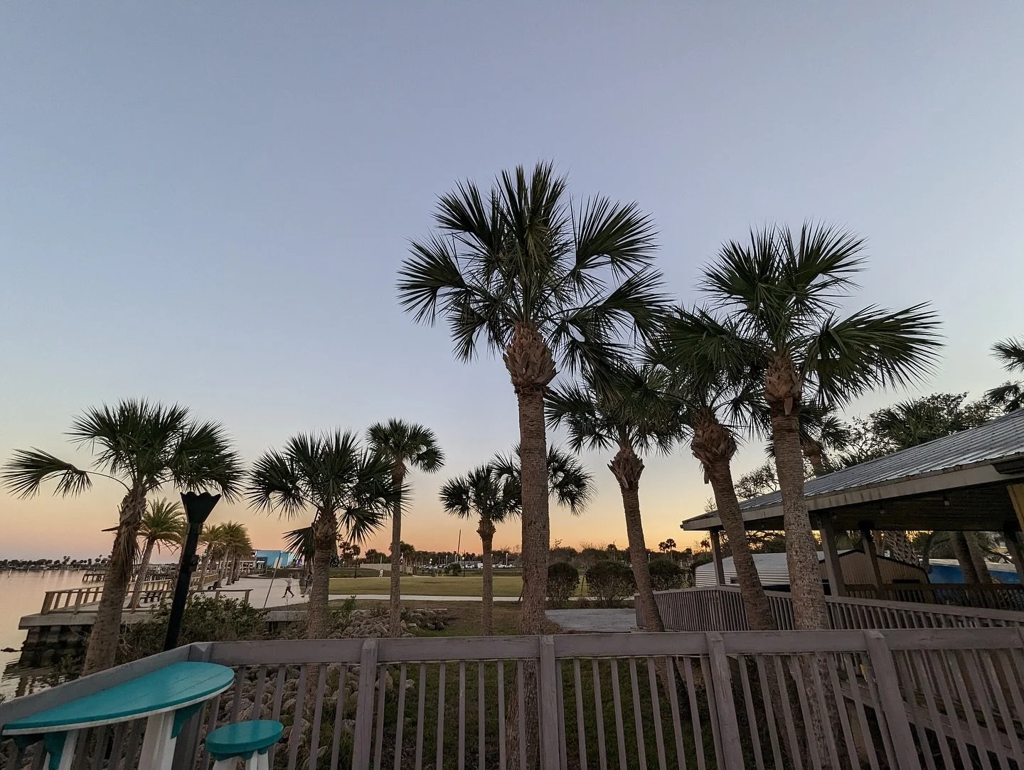 Evening skies always have us feeling some type of way about our deck &mdash; how could you not want to celebrate with this view 😍😍

#RiversidePavilion #RP #PortOrangeFl