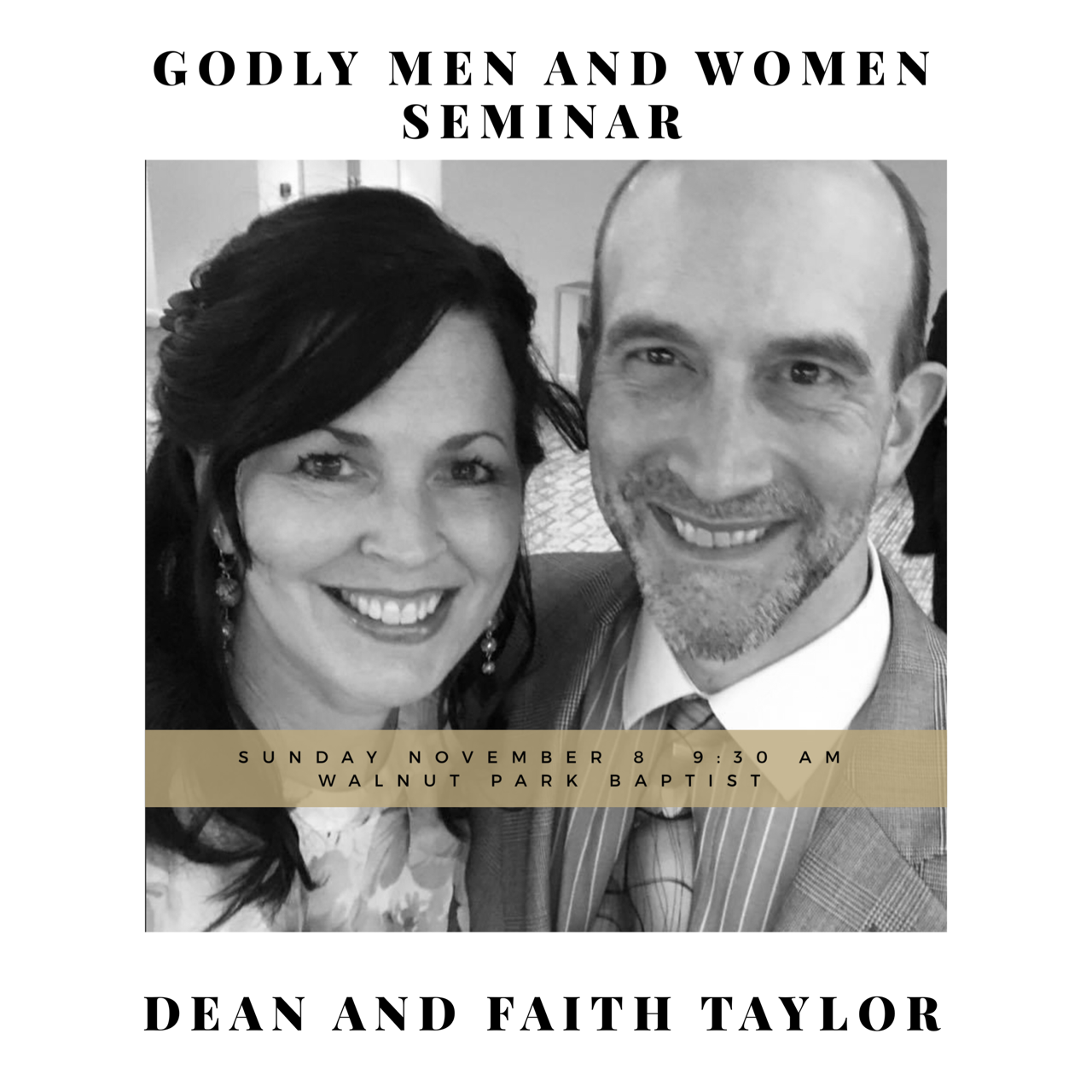 Godly Men and Women Seminar