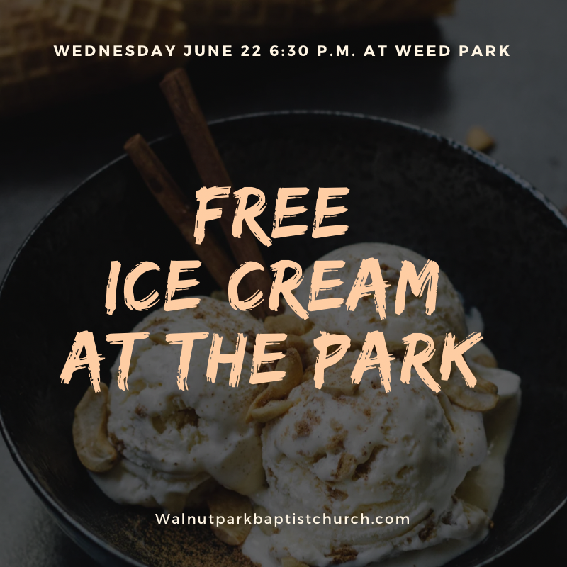 Free Ice Cream at the Park