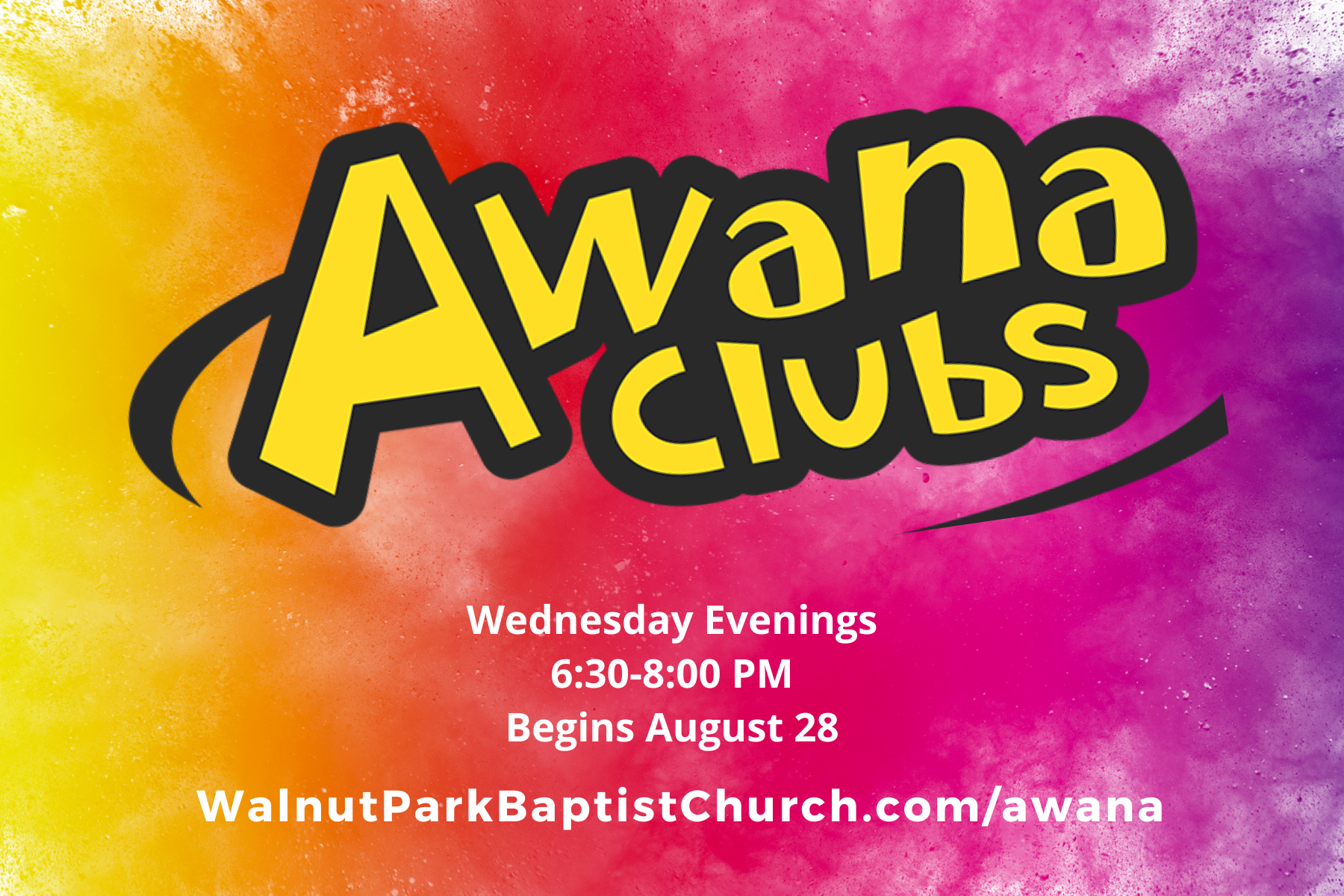 AWANA Opening Night
