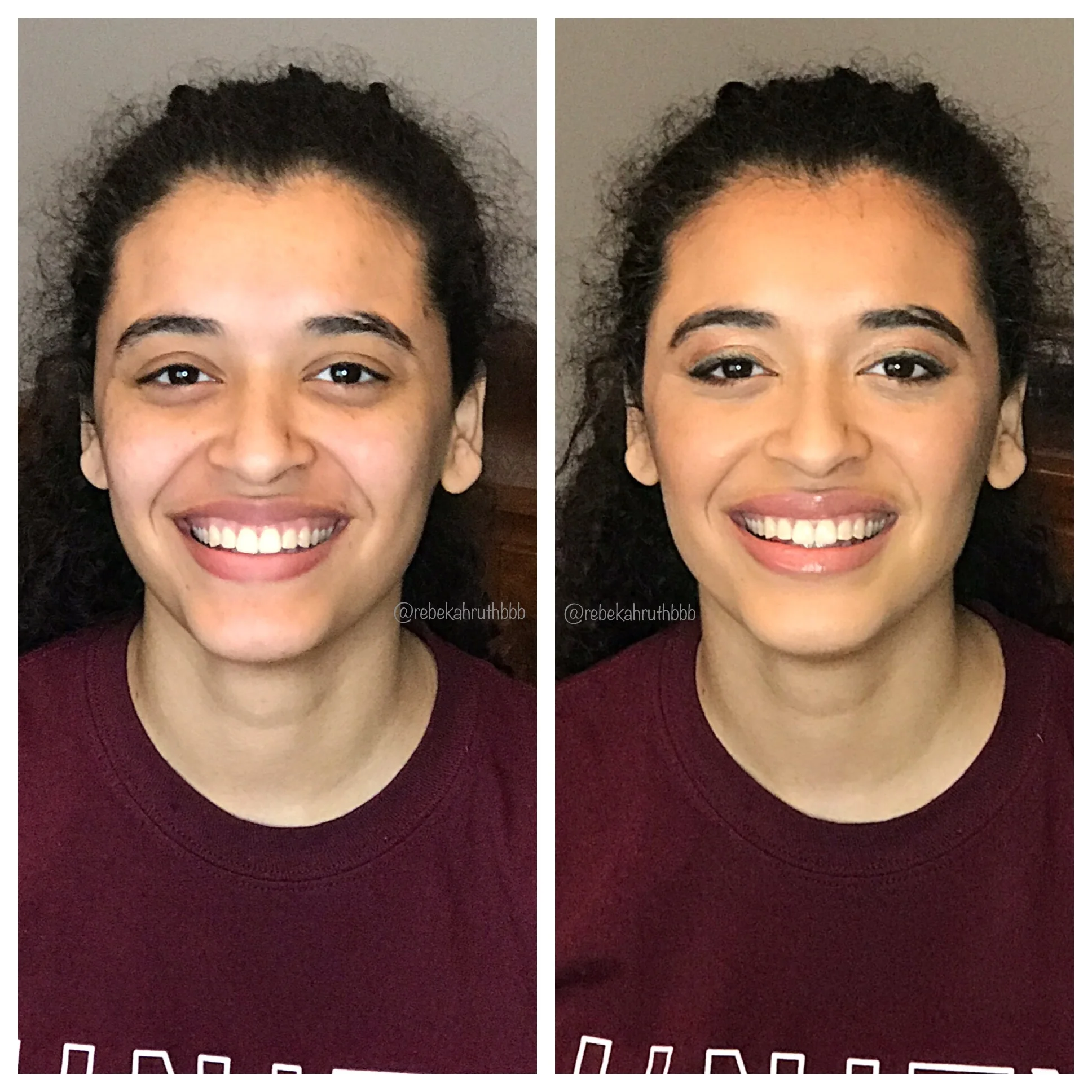 Shalonda…this gorgeous girl is my cousin…uh…once or twice removed? how does that work? idk. she’s my cousin, okay?? yes, she’s the same age as my son. what is your point? Mango & Aura highlights, indigo contour, rose gold illuminator, nude cheeks & Lips and Cinnamon highlight as color corrector under eyes. Eyes: Crush, you complete me, bright eyes, tawanda, bayou (this is one of my favorite eye combos, especially for medium bronze skin)