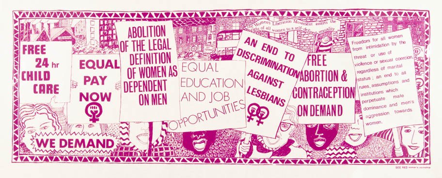 Posters courtesy of © See Red Women’s Workshop 