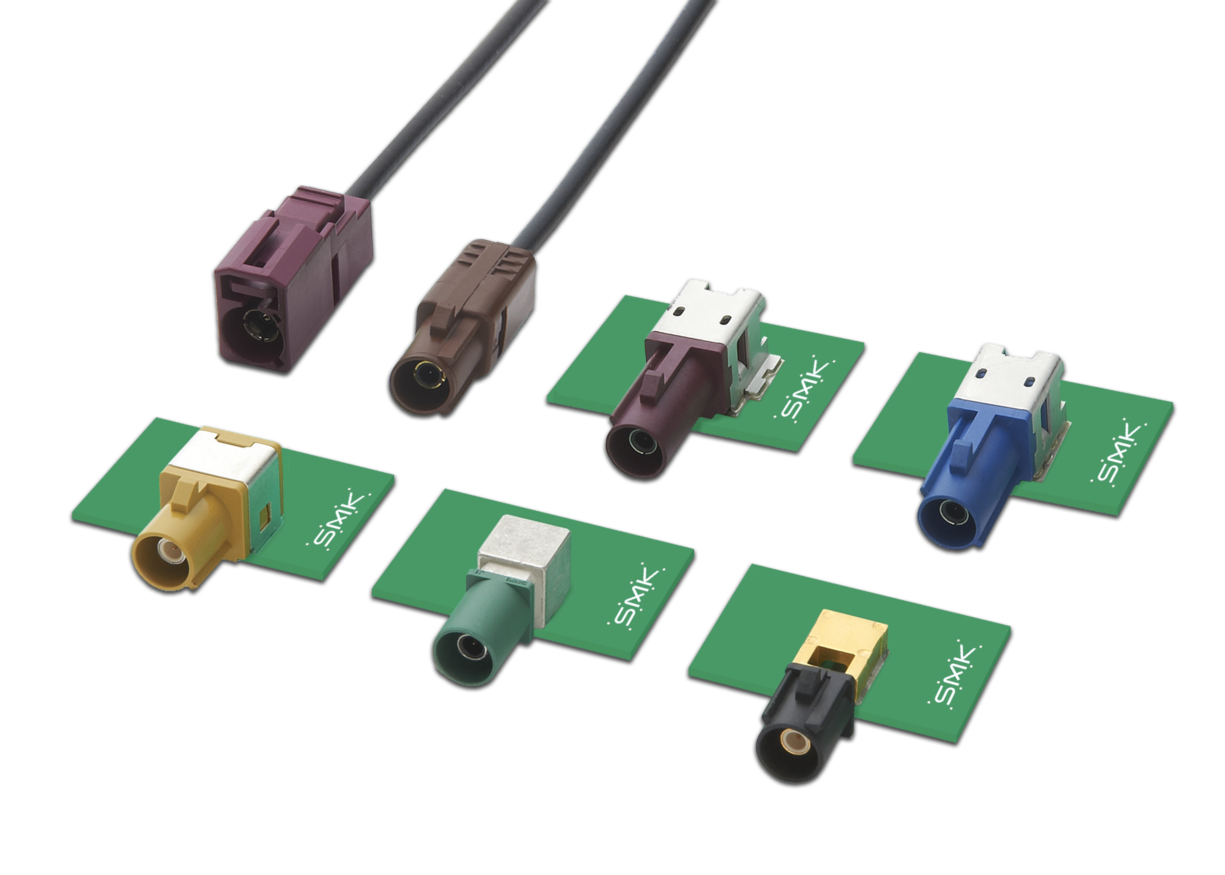 RF Coaxial FAKRA Connectors&lt;br/&gt;VC-2 Series