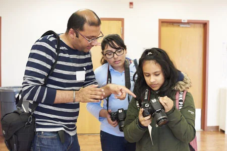LB, student Casita Maria program spring 2017