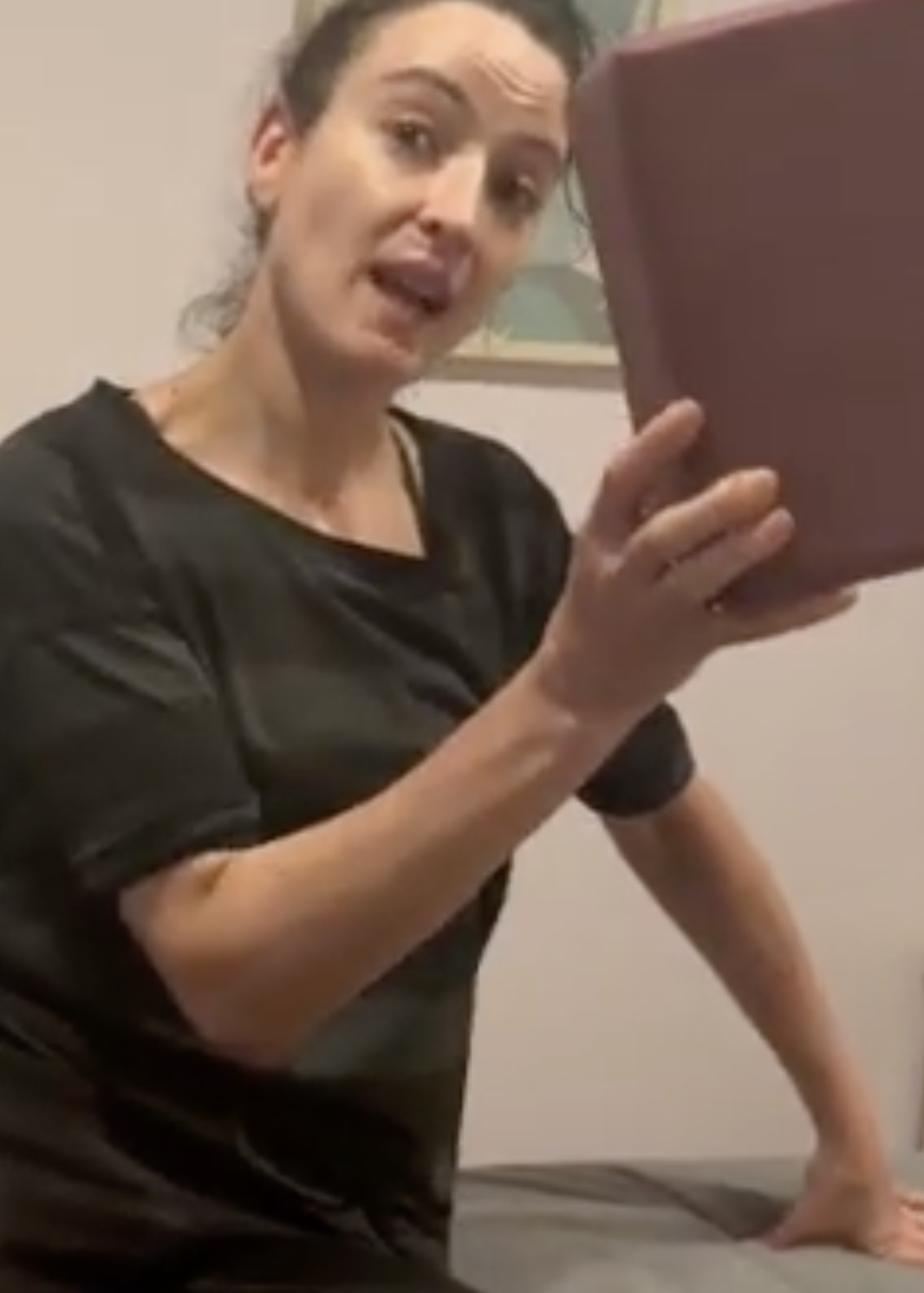 Breathing on a Block with Rachel