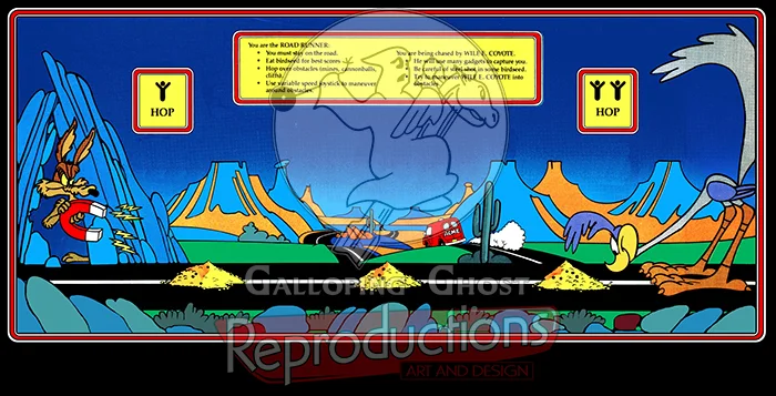 Road Runner Control Panel Overlay