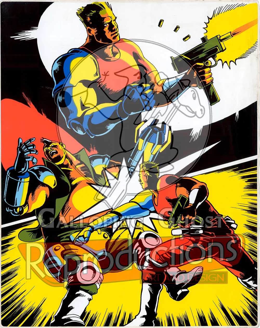 Dynamite Duke Side Art Set