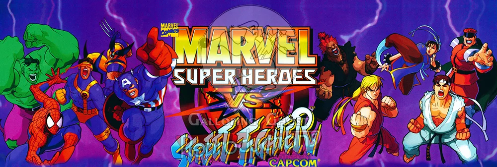 Marvel vs. Street Fighter Marquee