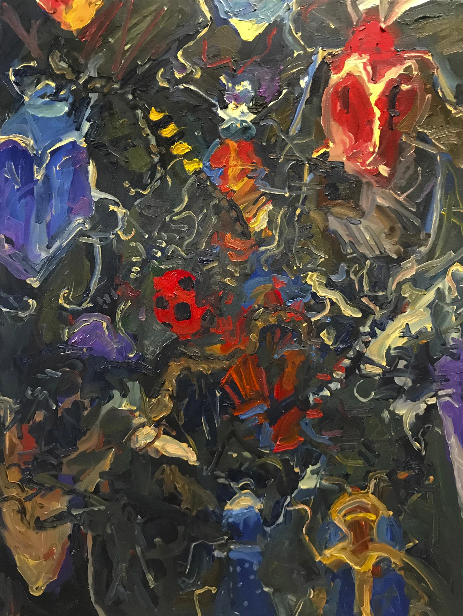 Surreptitious Departures, on canvas, 36x24