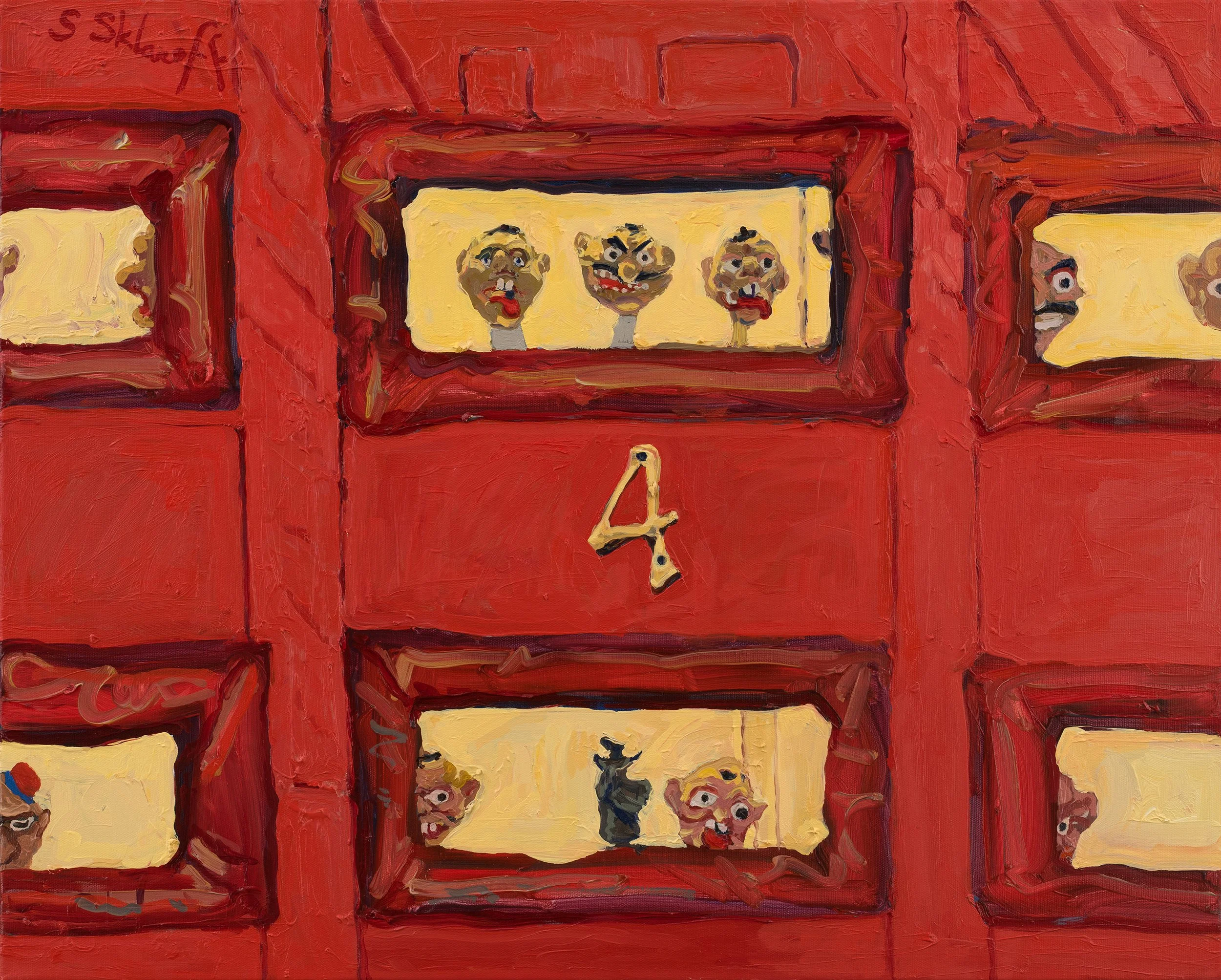   4 , oil on canvas, 24x30 