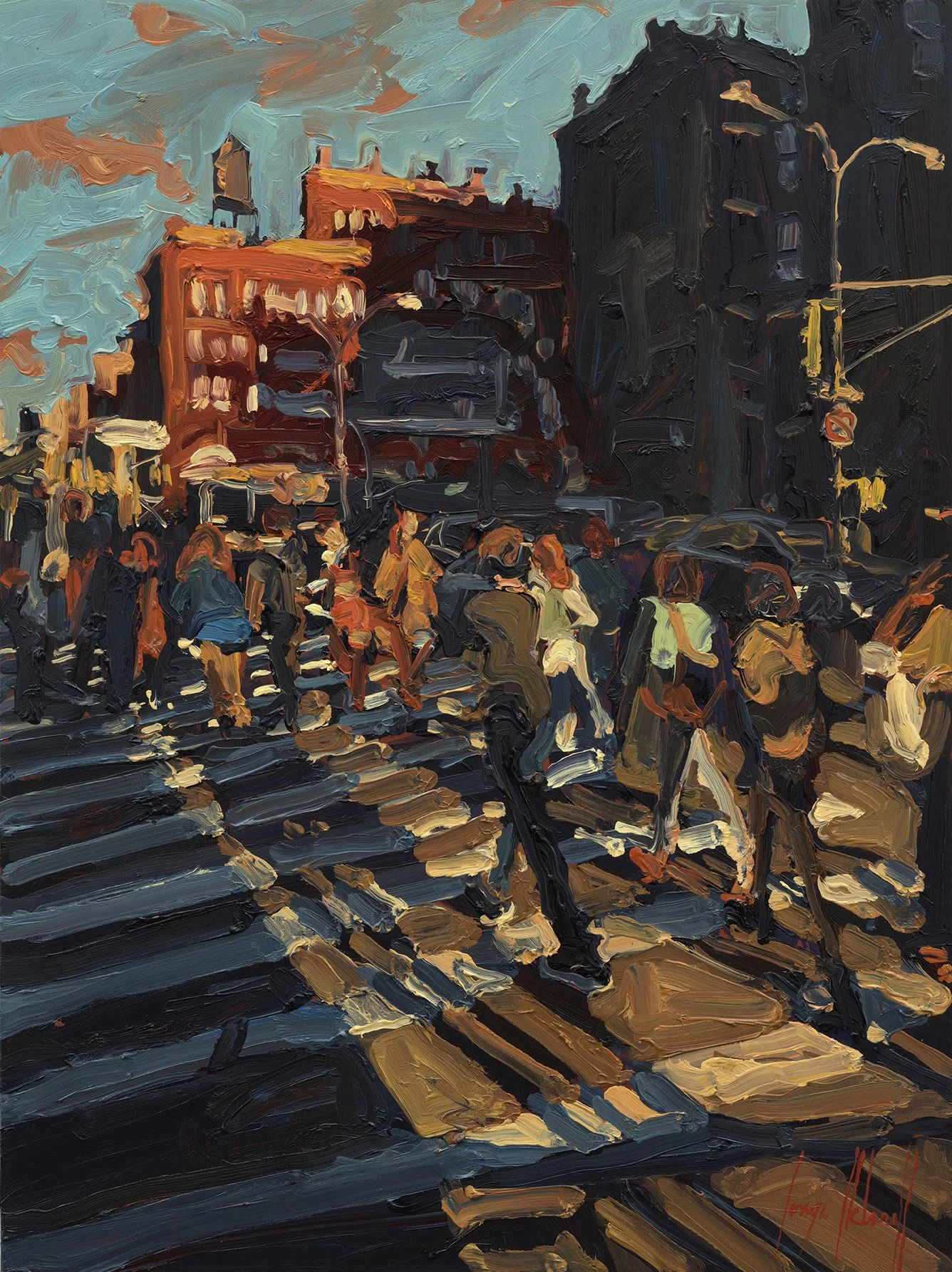 oil on panel, 24×18