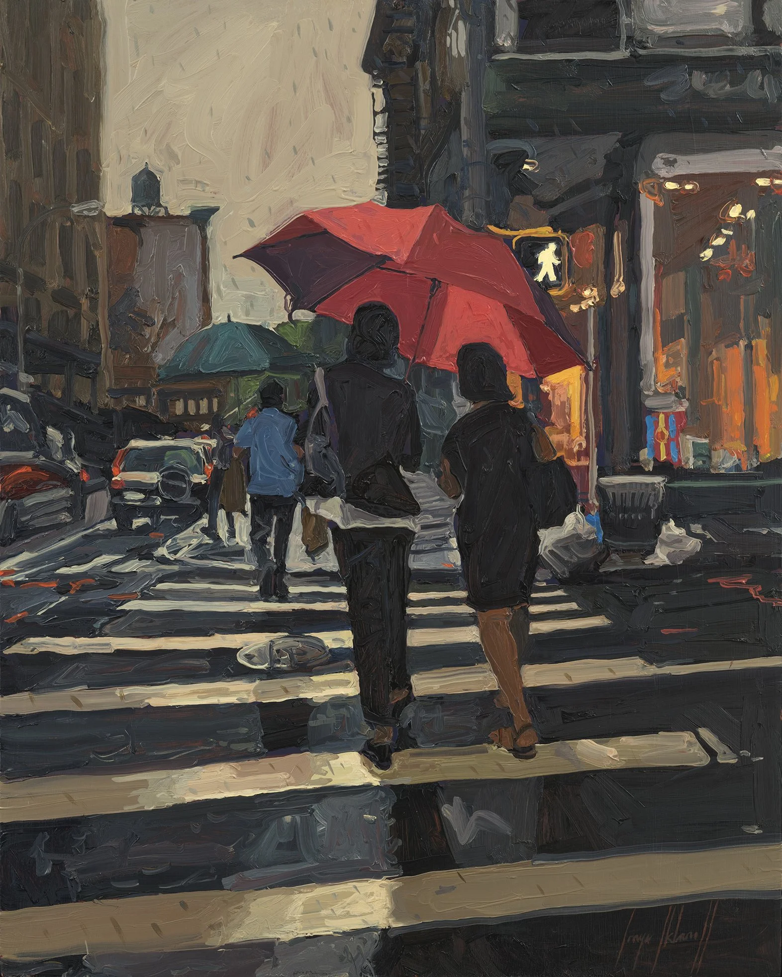 oil on panel, 30×20