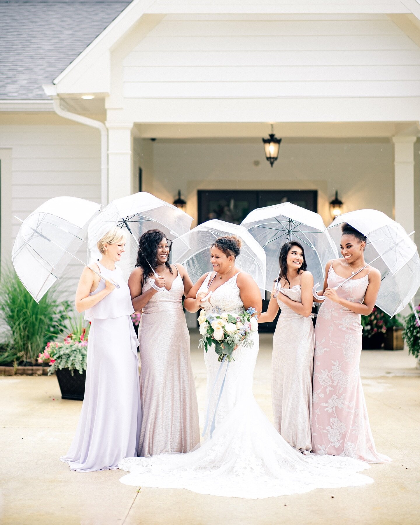 A little rain won&rsquo;t stop the fun here at White Chateau! 2024 brides, DM us today to explore remaining availability!