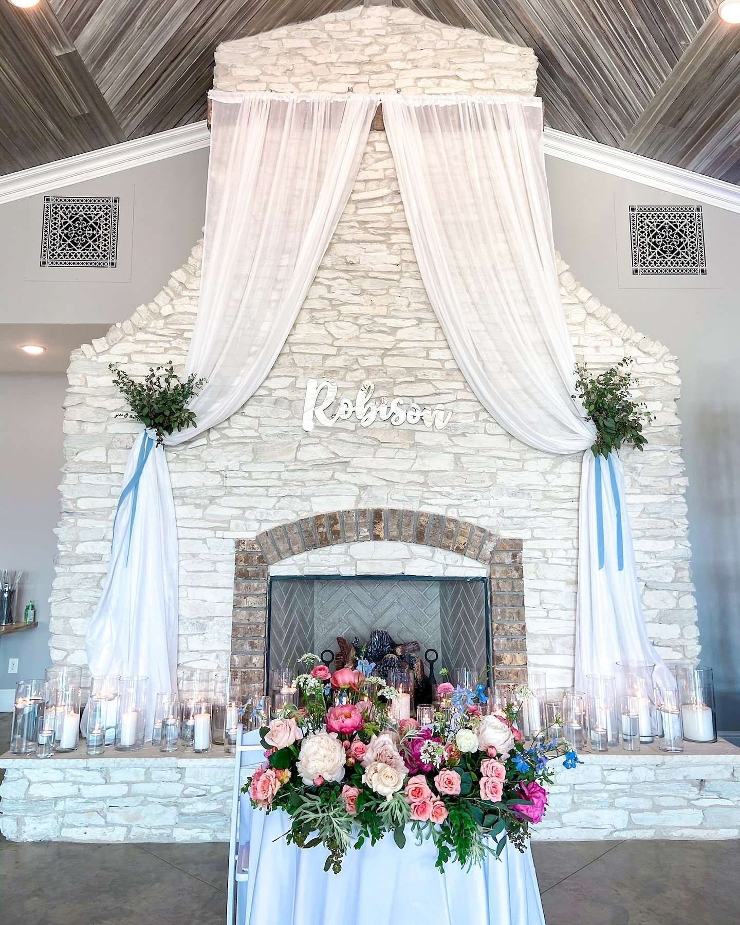 We love seeing how creative our brides get with their decor!