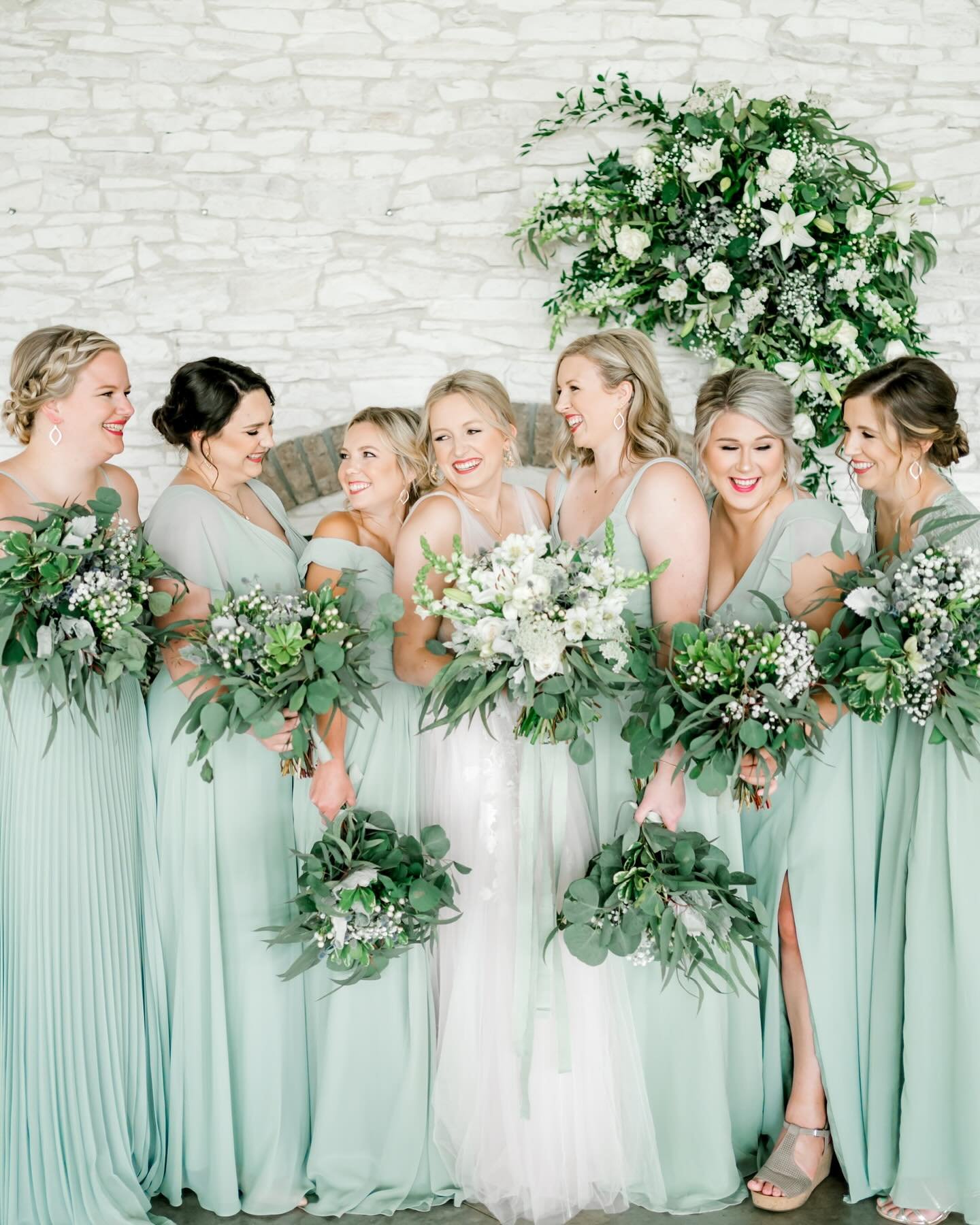 When your best friends are there to cheer you on, every moment is magical. We love seeing bridesmaids bring the party!