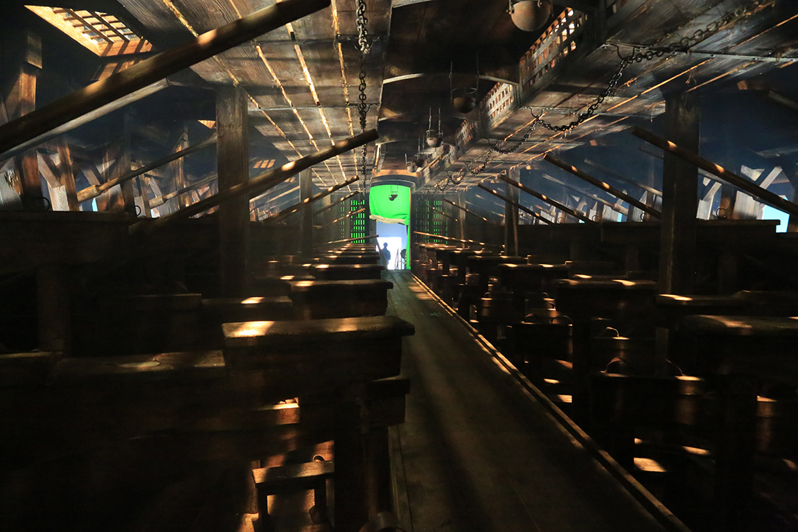  BEN HUR 2016- INT. SLAVES GALLEY SET- CINECITTA STAGES, ROME- SUPERVISING ART DIRECTOR 