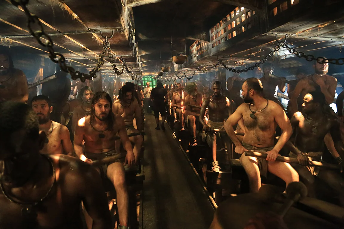  BEN HUR 2016- INT. SLAVES GALLEY SET- CINECITTA STAGES, ROME- SUPERVISING ART DIRECTOR 