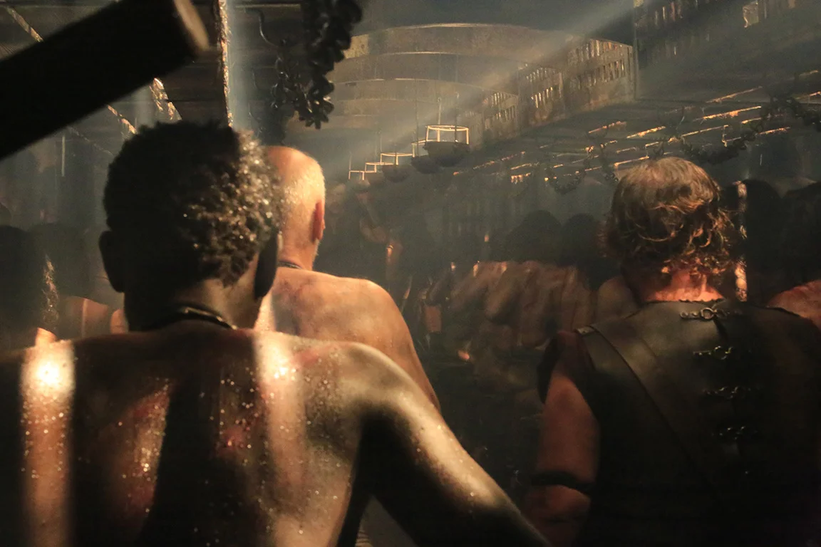  BEN HUR 2016- INT. SLAVES GALLEY SET- CINECITTA STAGES, ROME- SUPERVISING ART DIRECTOR 