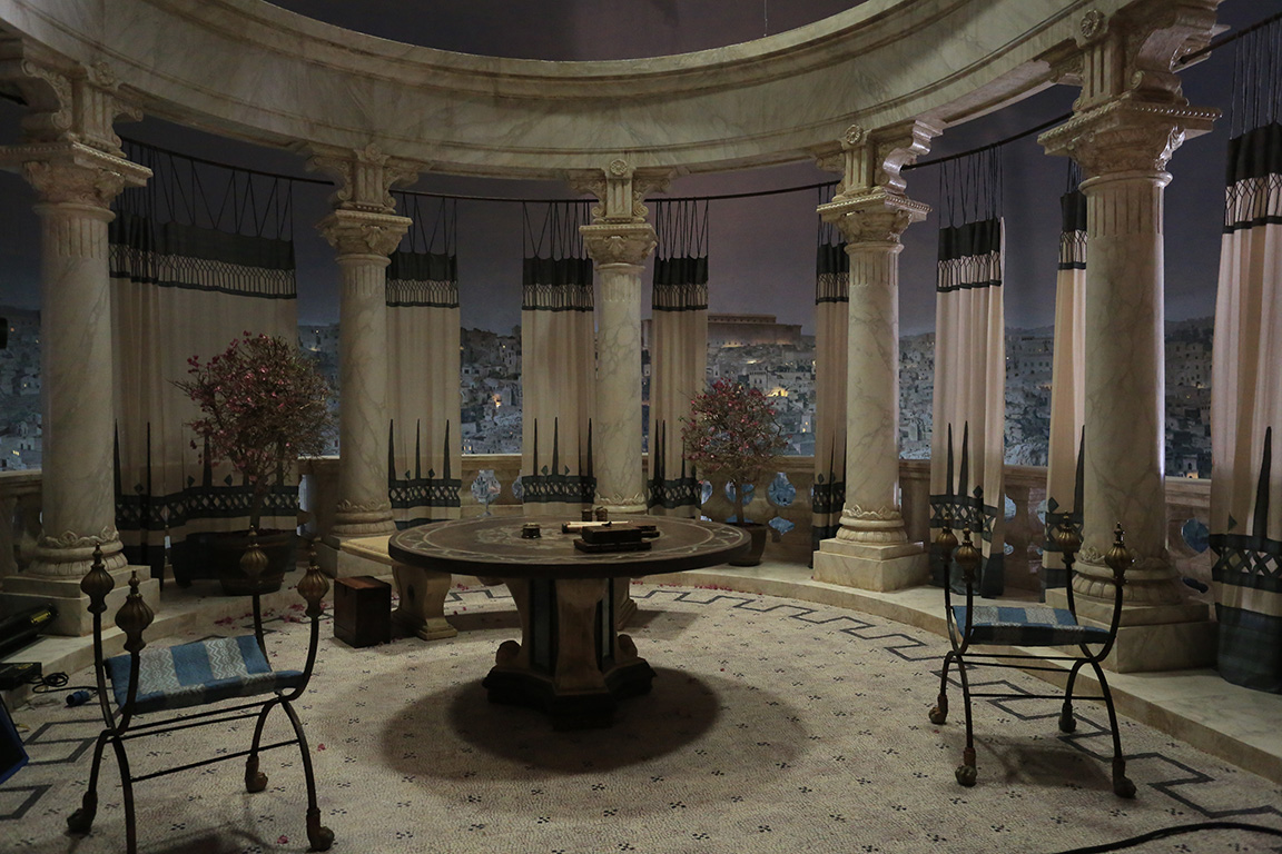  BEN HUR 2016- INT. HUR'S PALACE SET- CINECITTA STAGES ROME  SUPERVISING ART DIRECTOR 