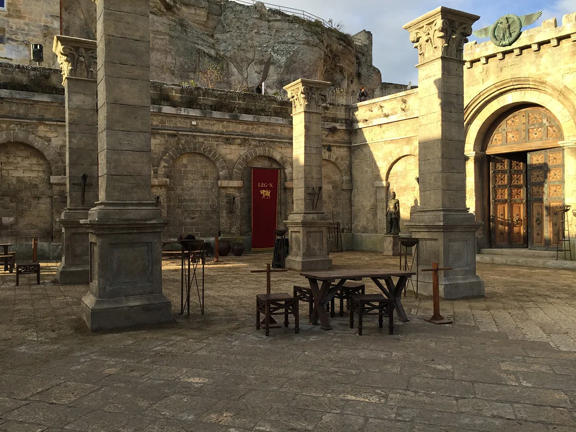  BEN HUR 2016- EXT. GARRISON- MATERA, ITALY  SUPERVISING ART DIRECTOR 