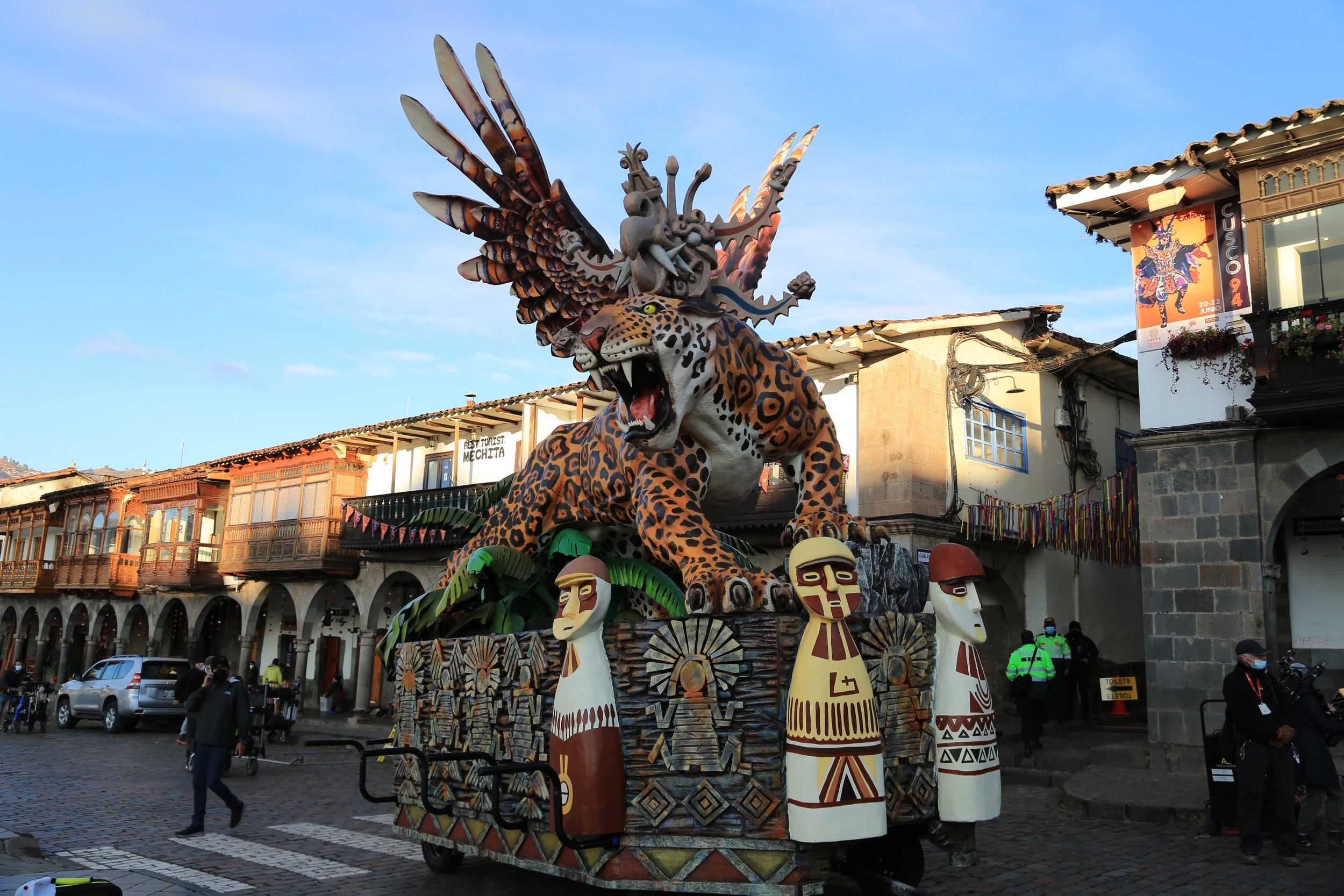   TRANSFORMERS: RISE OF THE BEASTS (PERU) 2021- CUZCO  CARNIVAL FLOATS    Supervising Art Director 