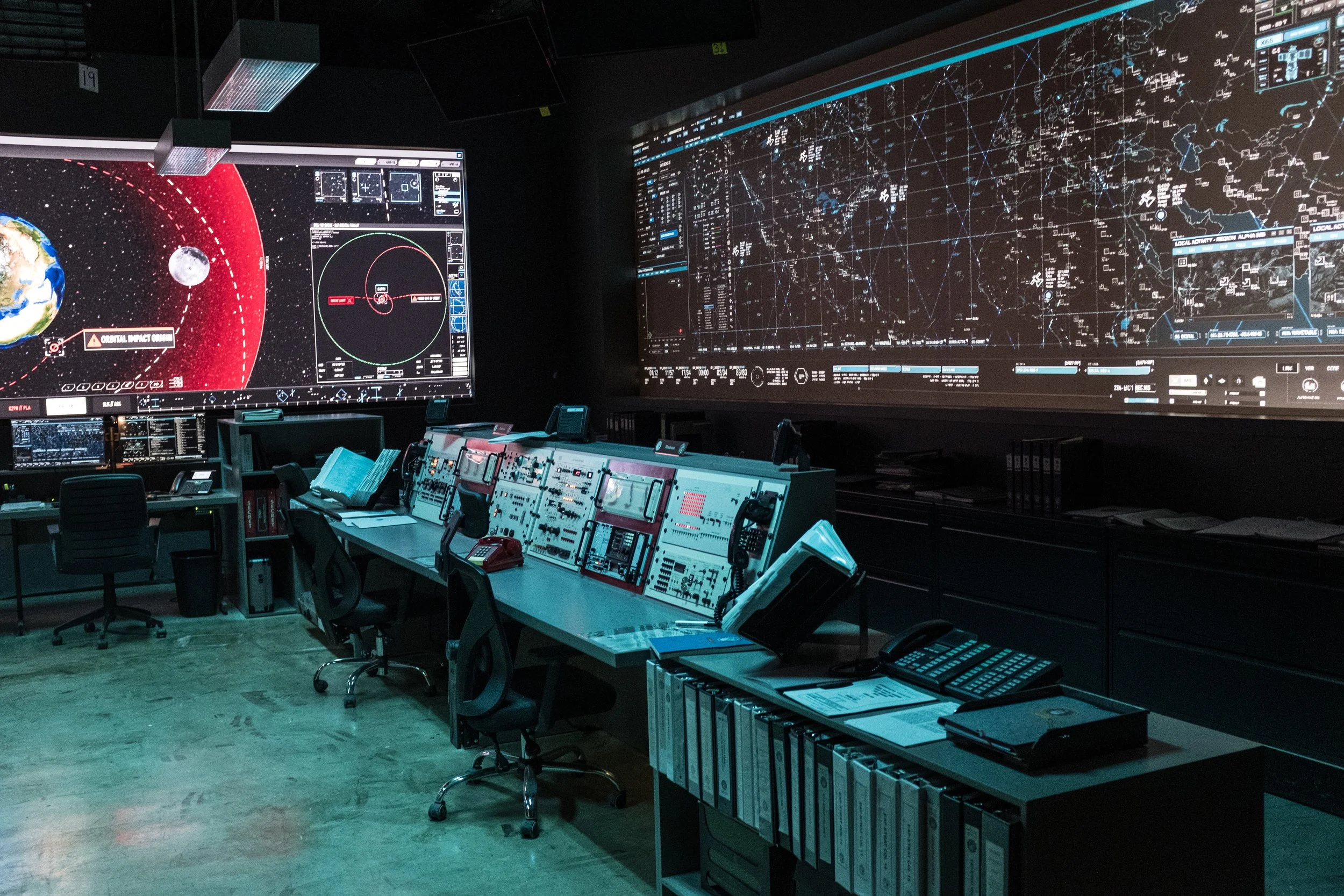   MOONFALL-  MILITARY BUNKER    Supervising Art Director 