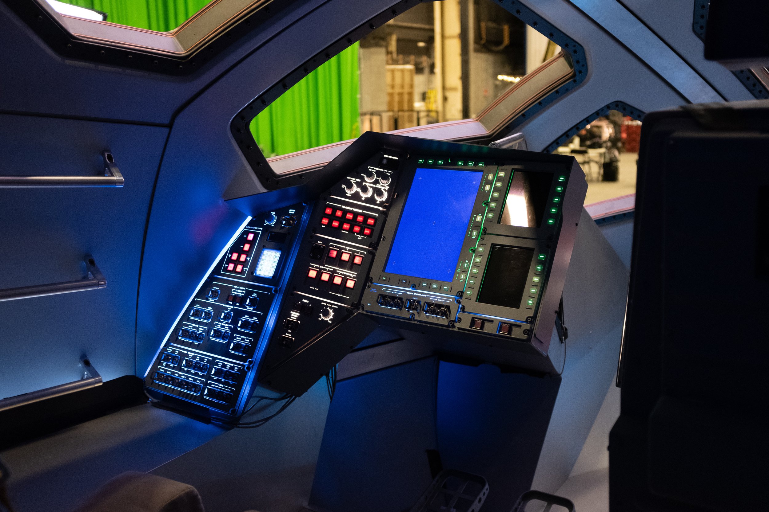   MOONFALL-  MOONLANDER  (ROVER) COCKPIT   Supervising Art Director 