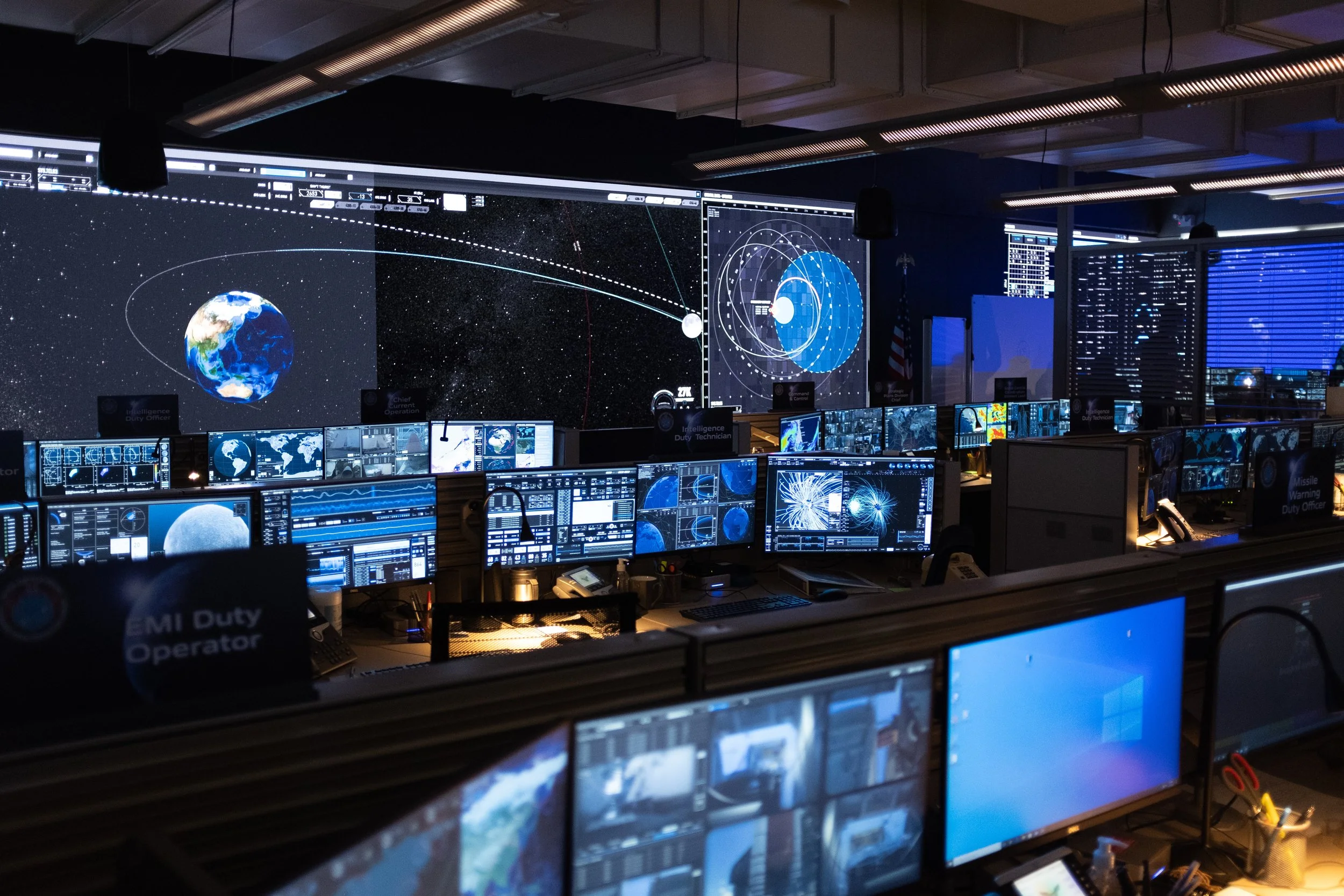   MOONFALL-  NASA CONTROL CENTER    Supervising Art Director 