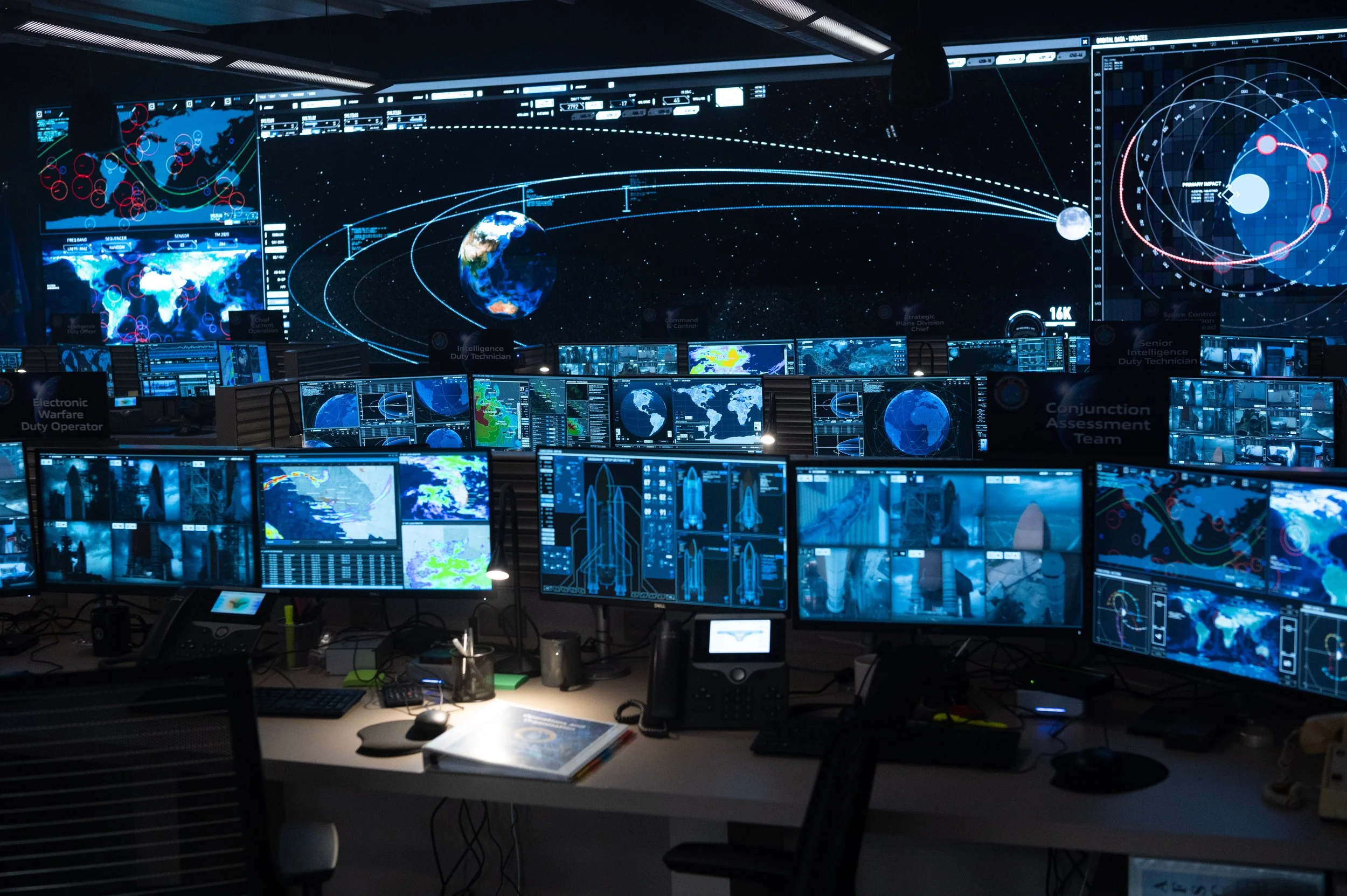   MOONFALL-  NASA CONTROL CENTER    Supervising Art Director 