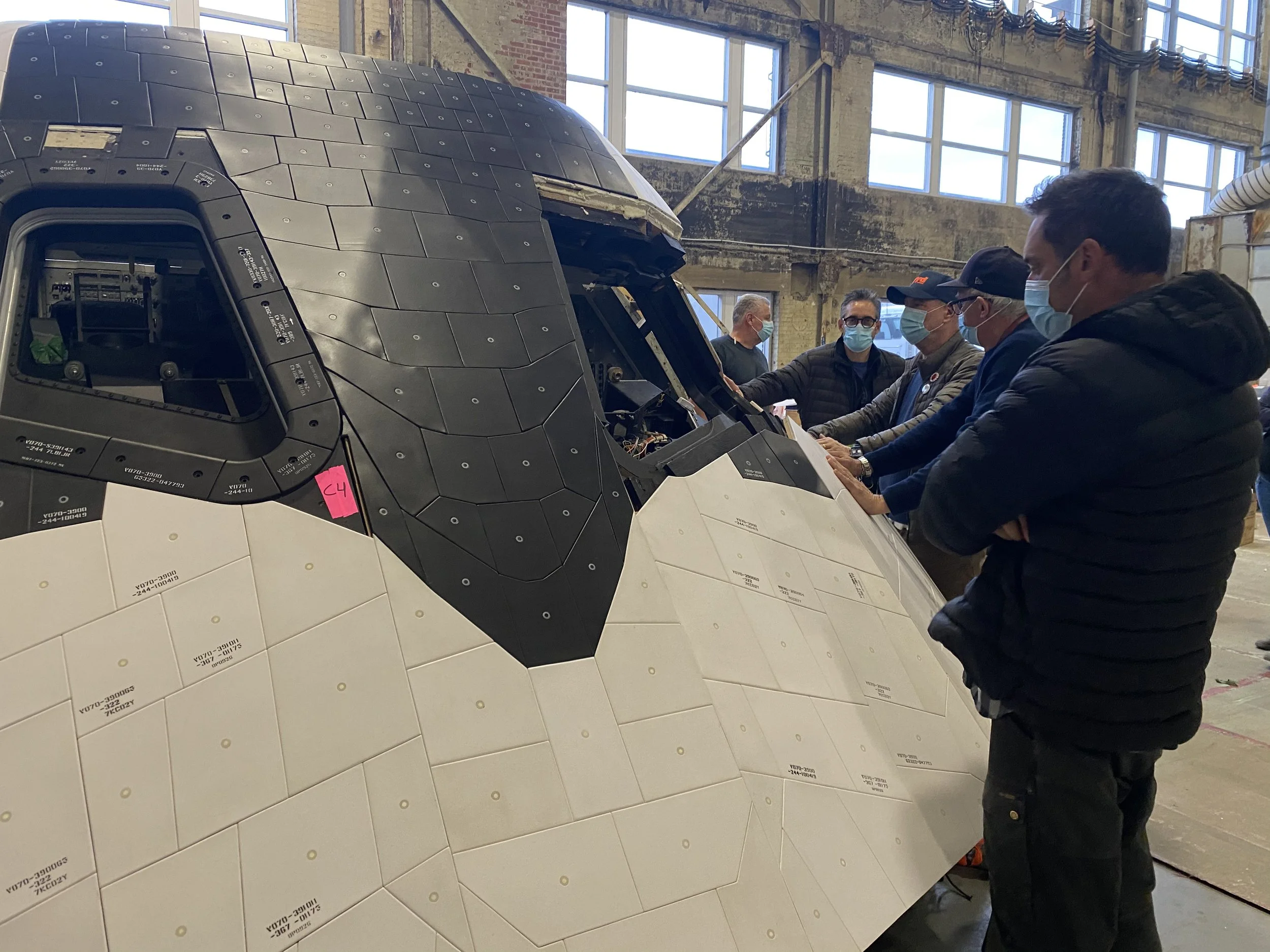   MOONFALL-  ENDEAVOUR SHUTTLE (COCKPIT EXT.)    Supervising Art Director 