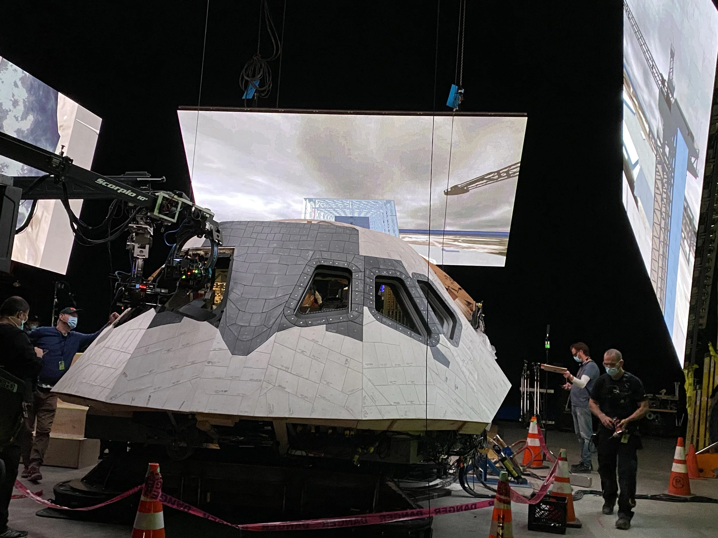   MOONFALL-  ENDEAVOUR SHUTTLE (COCKPIT EXT.)    Supervising Art Director 