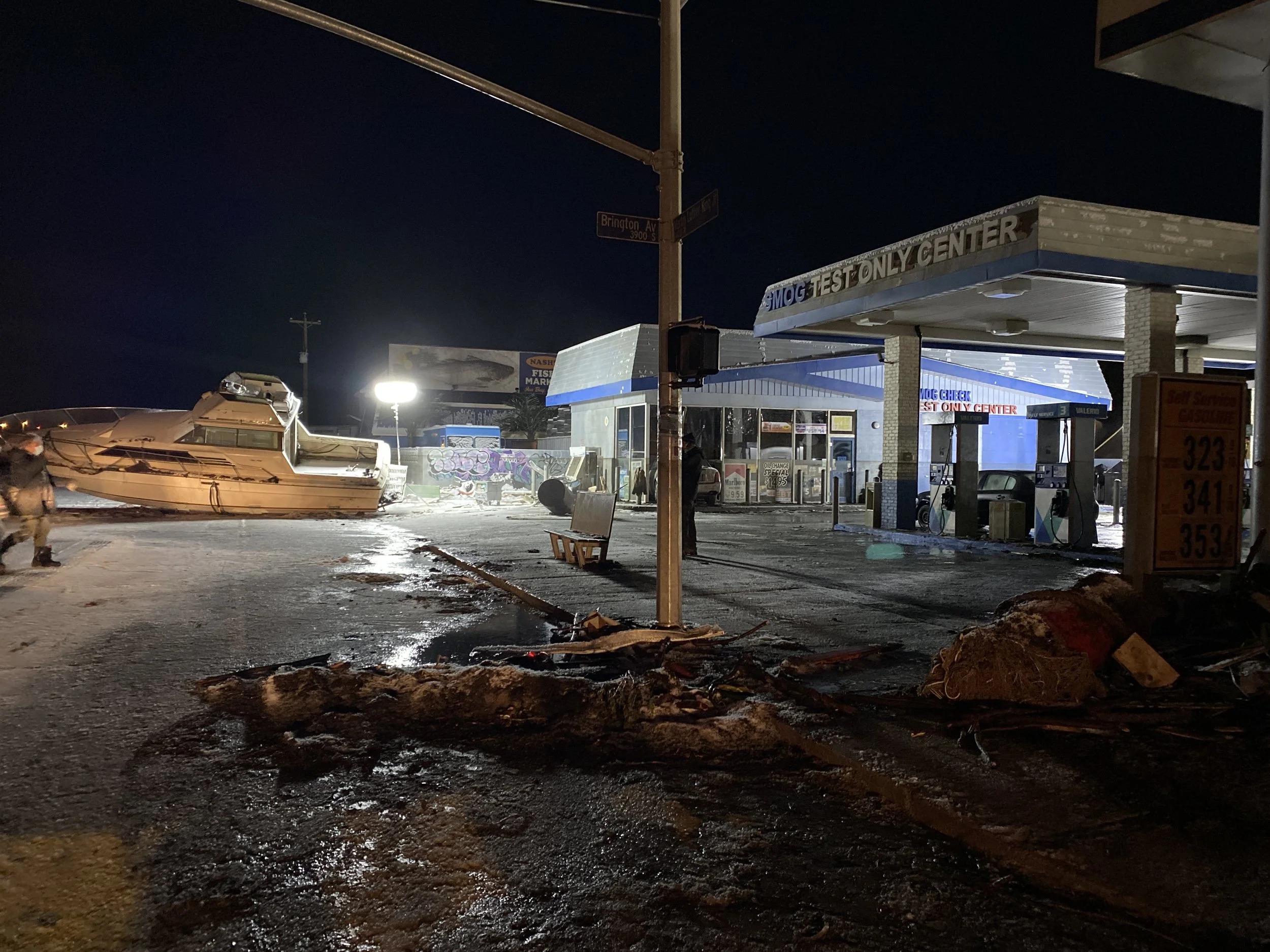   MOONFALL-  L.A. STREETS (POST TSUNAMI)   BUILT SETS  Supervising Art Director 