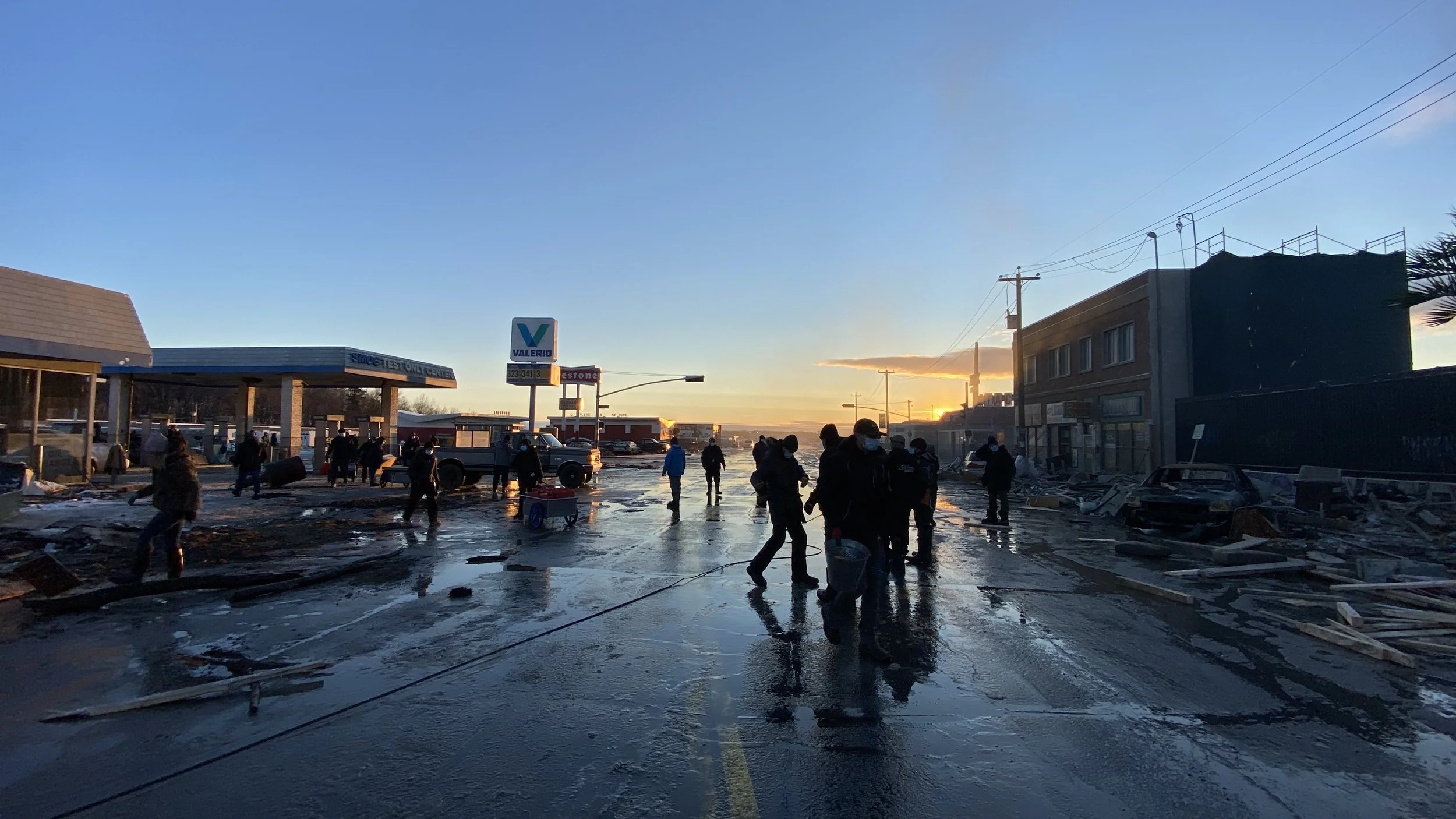   MOONFALL-  L.A. STREETS (POST TSUNAMI)   BUILT SETS  Supervising Art Director 