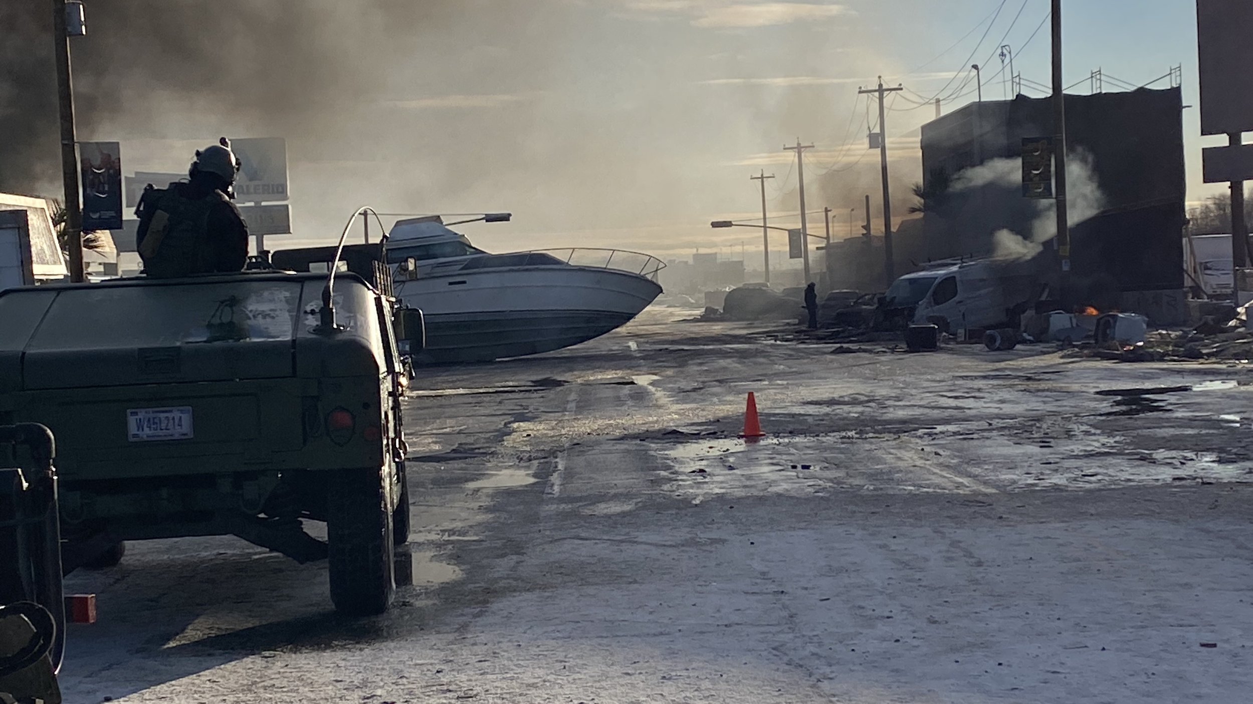   MOONFALL-  L.A. STREETS (POST TSUNAMI)   BUILT SETS  Supervising Art Director 