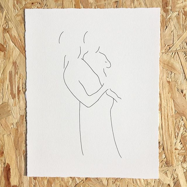 To capture this moment 
As she&rsquo;s so full of love for her toddler 
And the baby she&rsquo;s yet to meet
Yet so nostalgic for being three 
Excited to be four.

These exact words were sent to me by @eirlysb commissioning a drawing for her oldest f
