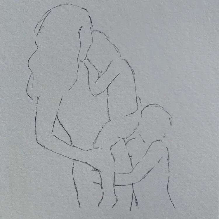 CUDDLES WITH TWO digital download A4