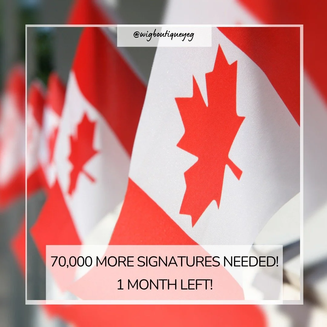 ❤️ We still have a month left for the Forever Canadian Petition! The petition still needs approximately 70,000 more signatures, so call to see what time is best for you to come in and catch Tamara on her break to sign the Forever Canadian Petition! W