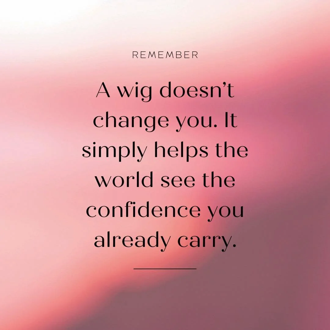 ✨ Confidence isn't something you put on… it's something you already have. Our wigs are here to help it shine through. ❤️