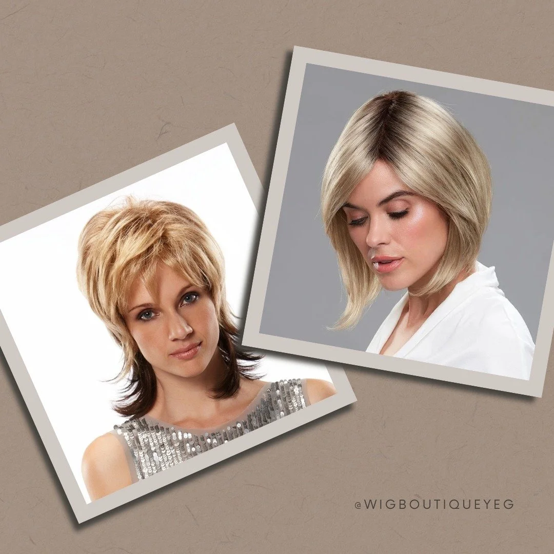 Wigs have changed so much over the years, starting off as fairly obvious to blending in perfectly with the crowd. For 60 years now The Wig Boutique has been keeping up with the trends and keeping our clients current!