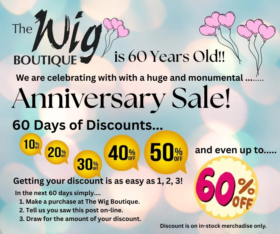 If you haven't heard... we're having a 60 Days of Discounts sale!! Make a purchase of anything in stock and tell us you saw this post! Then draw to see your discount amount!