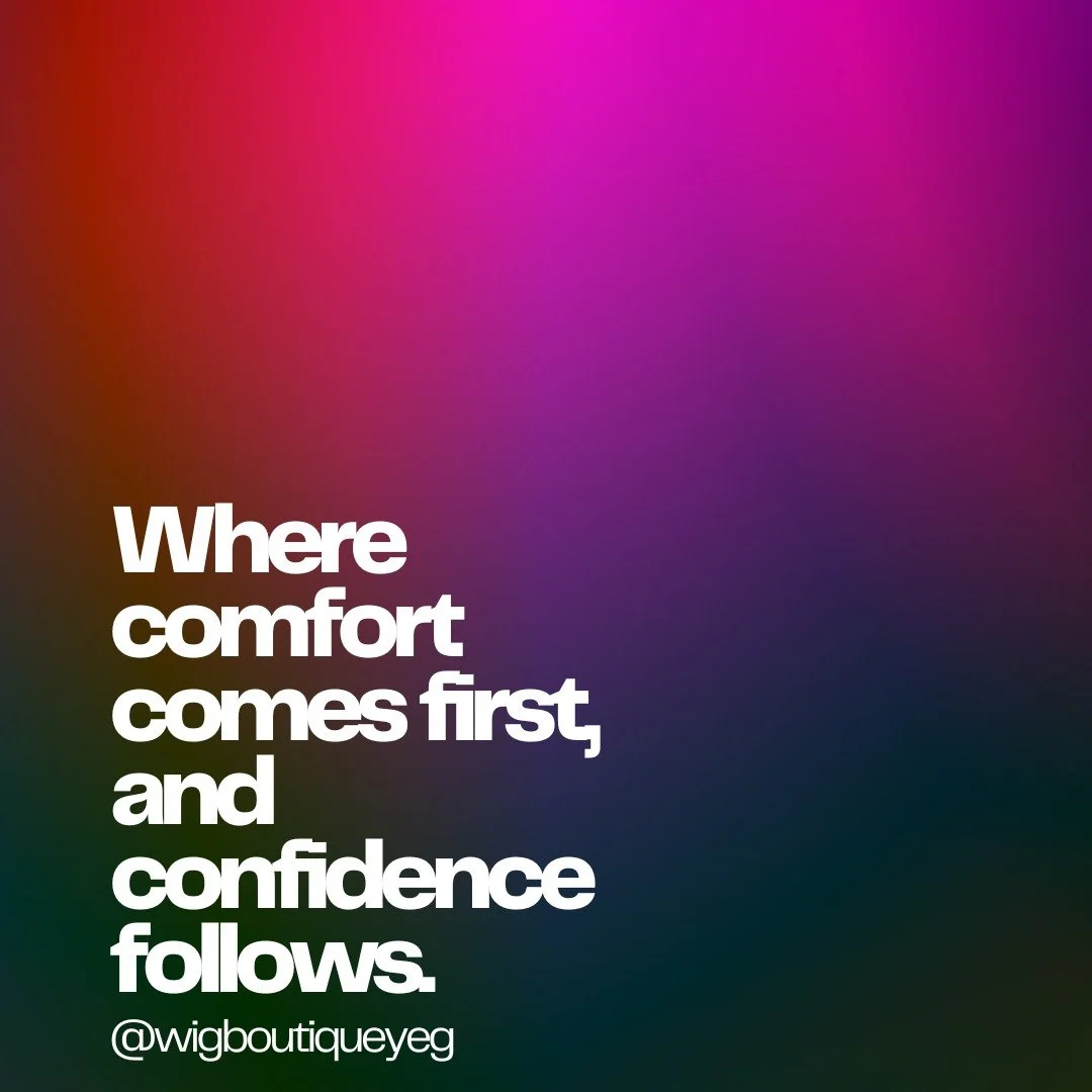 Wherever you are in your journey, we&rsquo;re here with you. 
Book an appointment with us to find your new favourite wig!