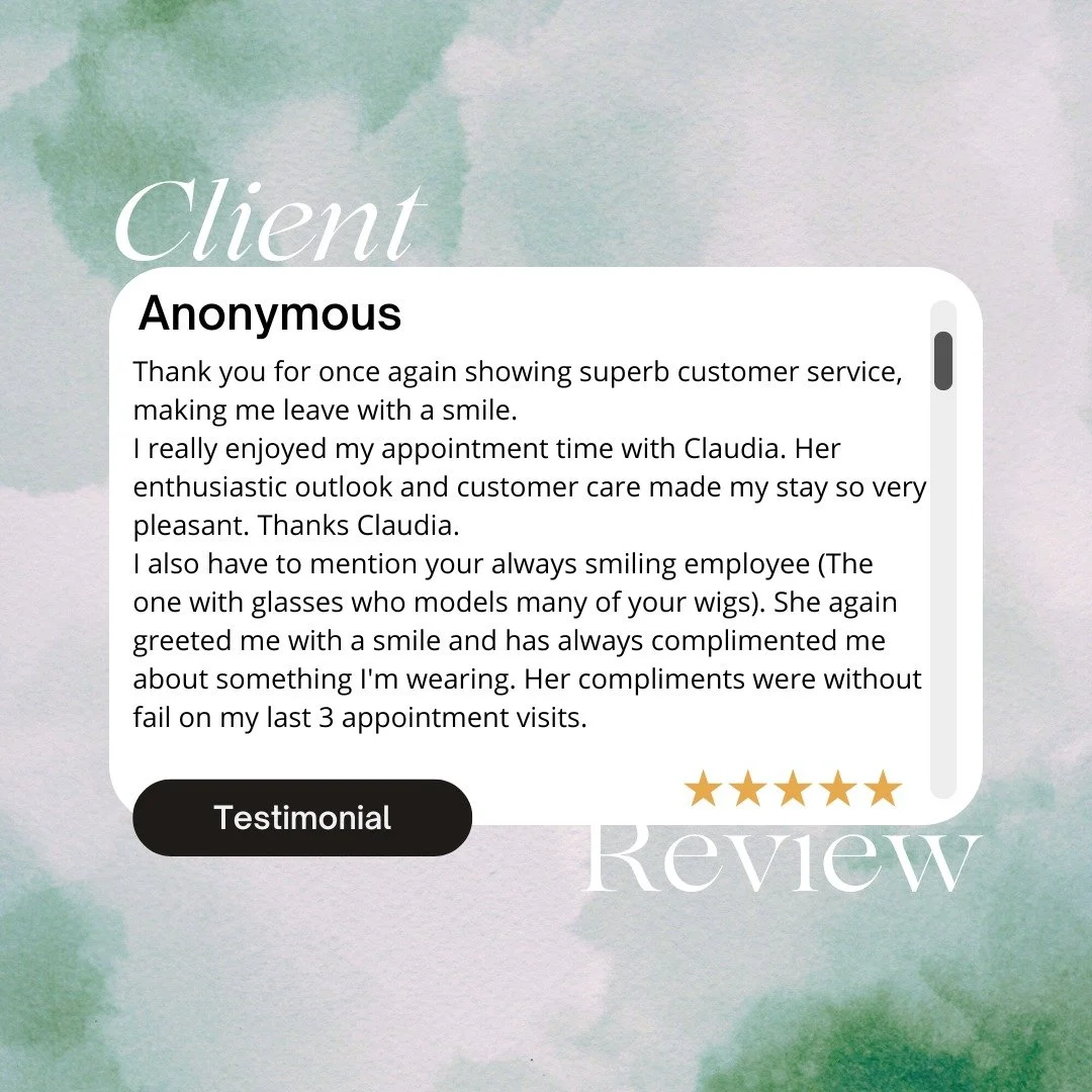 ⭐️ We're always so happy and proud to hear how our amazing staff make you time with us worth it and the best it can be! ✨