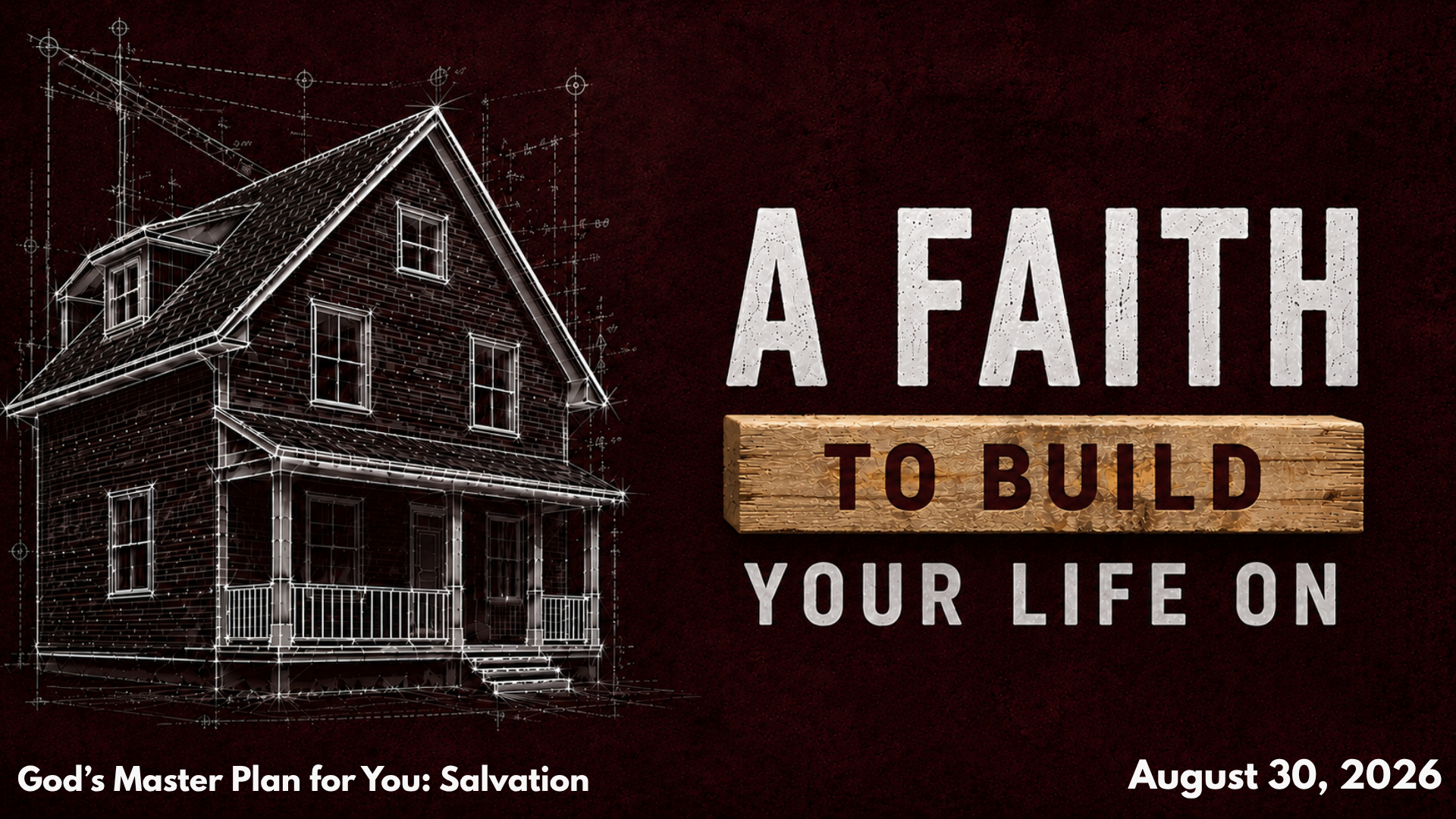 God’s Master Plan for You: Salvation