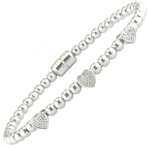  Diamond Heart Bracelet 