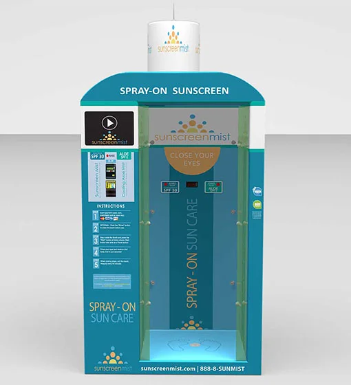 Sunscreen Booths Coming to A Beach Near You (Hopefully!)