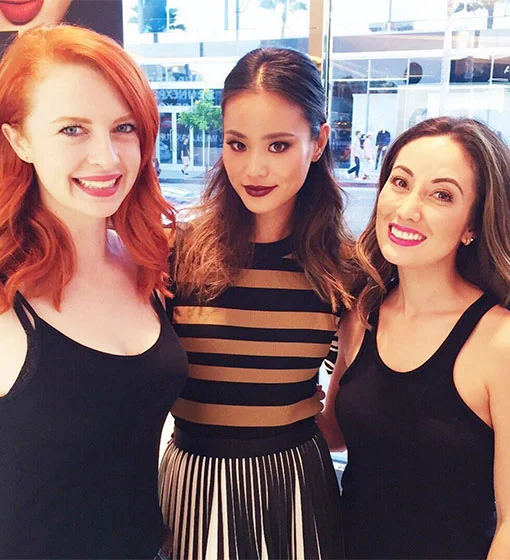 Jamie Chung's Make Up For Ever Dark Lipstick