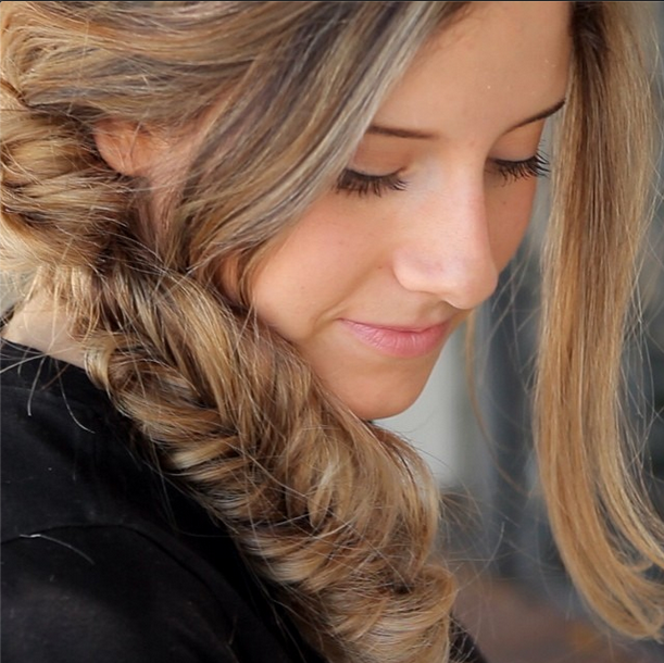 The Best Fishtail Braid Tutorial: Push Braids