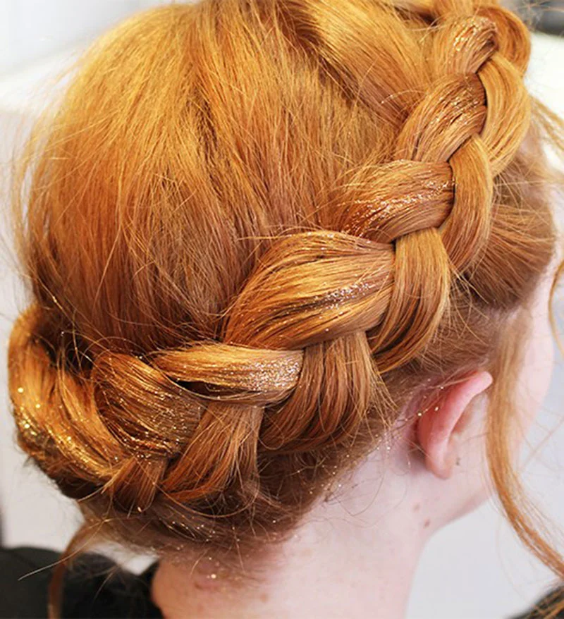 Pretty Updo: Add a Little Sparkle to Your Hair for the Holidays