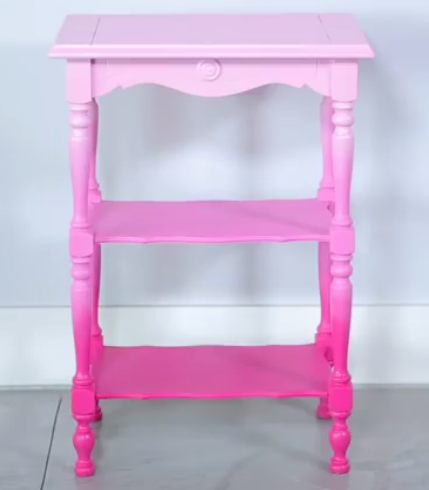 How to Spray Paint Old Furniture  | #PrettyLittleProjects