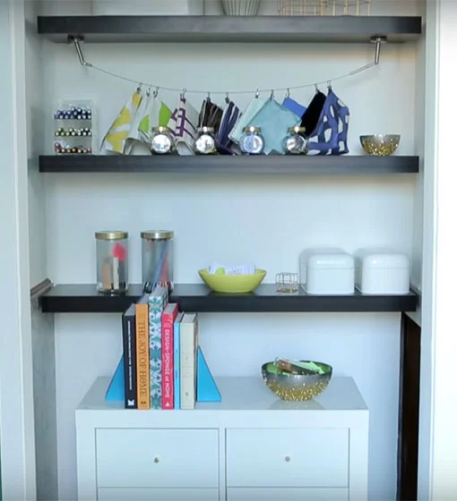 How to Organize Your Closet Storage Space | #PrettyLittleProjects